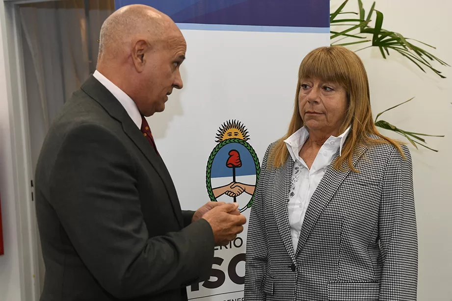 El fiscal federal Carlos Rívolo y la fiscal general Gabriela Baigún, quienes actuaron en la instrucción y en el juicio, respectivamente en la causa por el intento de homicidio de la exvicepresidenta Cristina Fernández de Kirchner. - Foto de archivo: Matías Pellón /Fiscales.gob.ar